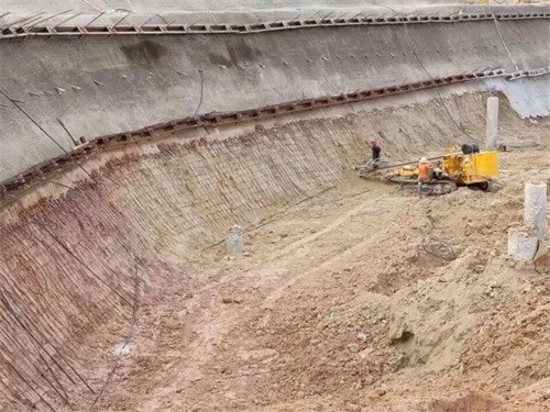 赣县基坑边坡加固